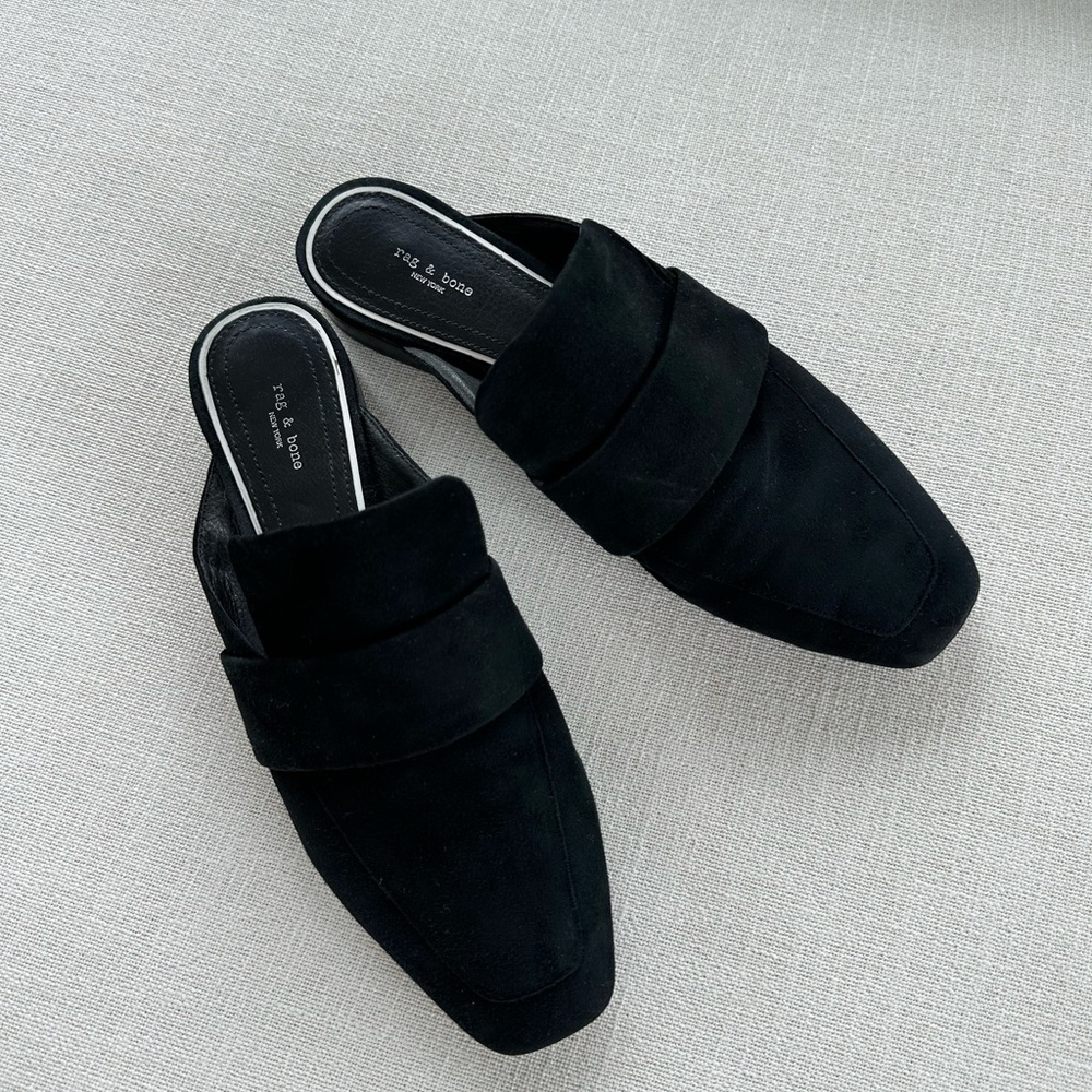 Rag Bone Suede Slides - image 1